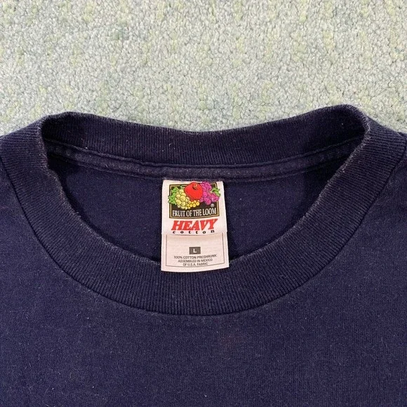 VINTAGE Disney Mickey Minnie Pluto Donald Goofy Rap T-Shirt Adult Large 90s VTG - Picture 6 of 10